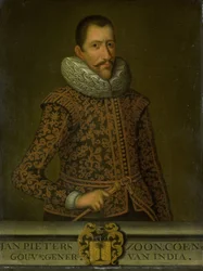 Portræt af Jan Pieterszoon Coen (1587-1629)