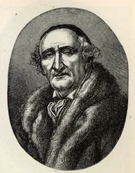 Portræt af Johann Gottfried Schadow 1764-1850.