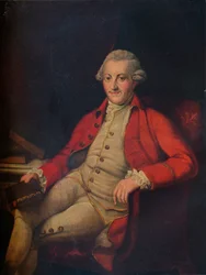 Portræt af John Zoffany, 1700-tallet, 1917