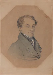 Portræt af Kondraty Fyodorovich Ryleyev 1795-1826, første kvartal af 1800-tallet