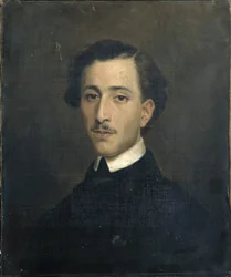 Portræt af Lucien-Anatole Prévost-Paradol 1829-1870.