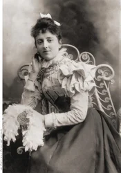 Portræt af Lucy Maud Montgomery 1874-1942, 1891
