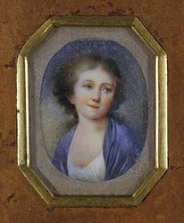 Portræt af Maria Alexeevna Lvova, første kvartal af 1800-tallet