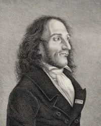 Portræt af Niccolò Paganini 1782-1840, ca. 1830
