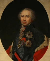 Portræt af prins Alexander Kurakin 1752-1818, 1810