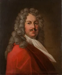 Portræt af prins Andrey Yakovlevich Khilkov 1676-1718, 1800-tallet