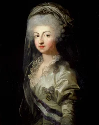 Portrait of Princess Carolina Maria Teresa Giuseppa of Parma 1770-1804, Late 18th centurydani