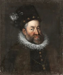 Portræt af Rudolf II af Østrig 15521612, hellig romersk kejser, ca. 1600