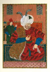 Portræt af Selim II 1524-1574, Sultan af Det Osmanniske Rige, mellem 1570 og 1590