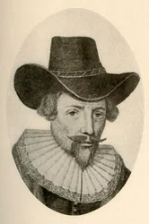 Portræt af Sir Isaac Pennington, i hat båret i House of Burgesses, c1650-1660, 1937.