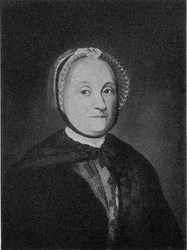 Portræt af Sophie de La Font 1717-1797, anden halvdel af det 18. årh.