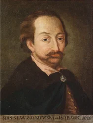 Portræt af Stanislaw Zolkiewski 1547-1620, 1618