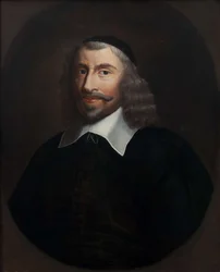 Portræt af Thomas Hobbes 1588-1679, sidste fjerdedel af 1600-tallet