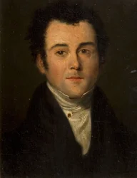 Portræt af William Hutton 1723-1816, 1750-1800.