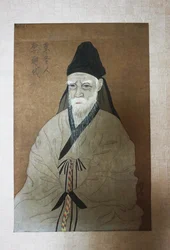 Portræt af Yi Hwang 1501-1570, 20. århundrede.
