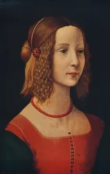 Portræt af en pige, c1490, c1915