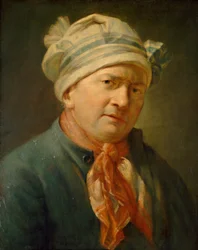 Portræt af en mand, 1700-tallet.