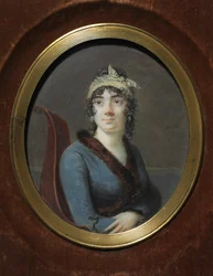 Portræt af en kvinde, ca. 1820.