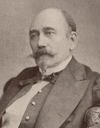 Portræt af komponisten Aimé Maillart 1817-1871.