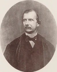 Portræt af komponisten Auguste Mermet 1810-1889.