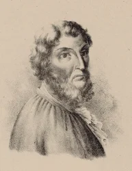Portræt af komponisten Cristóbal de Morales.