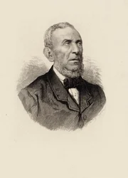 Portræt af komponisten Saverio Mercadante 1795-1870.