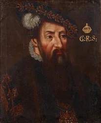 Portræt af kong Gustav I af Sverige 1496-1560, um 1700