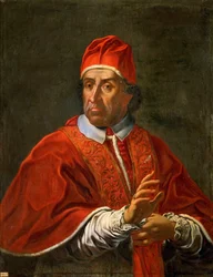 Portræt af pave Clemens XI, efter 1700.