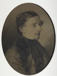 Portræt af forfatteren og leksikografen Vladimir Dal 1801-1872