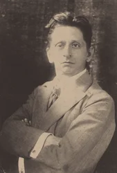 Portræt af komponisten Alexander von Zemlinsky 1871-1942.