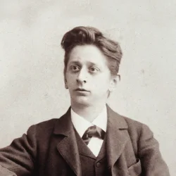Portræt af komponisten Alexander von Zemlinsky 1871-1942, ca. 1900.