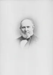 Portræt af komponisten Edward John Hopkins 1818-1901.