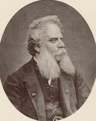 Portræt af komponisten Federico Ricci 1809-1877, ca. 1870.