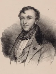 Portræt af komponisten Friedrich Kalkbrenner 1785-1849.