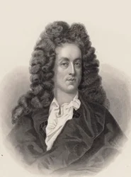 Portræt af komponisten Henry Purcell 1659-1695.