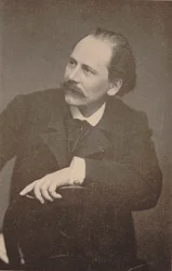 Portræt af komponisten Jules Massenet 1842-1912.