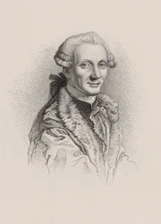 Portræt af komponisten Niccolò Piccinni 1728-1800.