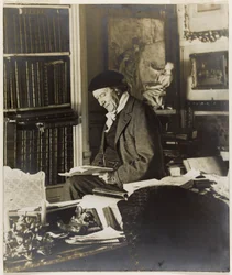Portræt af dramatikeren Victorien Sardou 1831-1908.