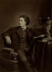 Portræt af dramatikeren Victorien Sardou 1831-1908, ca 1865.