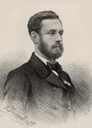 Portræt af organisten og komponisten Louis James Alfred Lefébure-Wely 1817-1869, 1855.