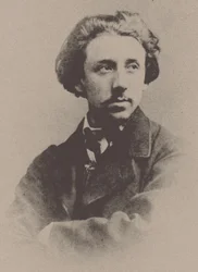 Portræt af pianisten og komponisten Wilhelm Hill 1838-1902.