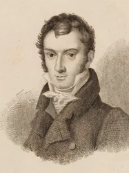Portræt af violinisten og komponisten Josef Mayseder 1789-1863, 1824.