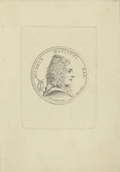 Portræt af violinisten og komponisten Michele Mascitti 1663-1760, 1726.
