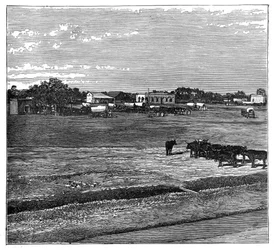 Potchefstroom, Transvaal, Sydafrika, c1890