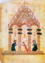 Præsentation af Jesus ved templet, 1200-tallet