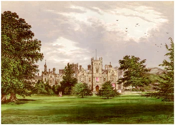 Preston Hall, Kent, hjemsted for Brassey-familien, c1880
