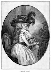 Prinsesse Augusta, anden datter af George III, 1800-tallet