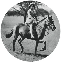 Prinsesse Elizabeth til hest, Windsor Great Park, 1935, 1937