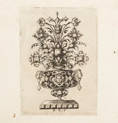 Print, tallerken fra alt Condado Docility Skill Conquers (A Docile Disposition erobrer alle vanskeligheder), Ca. 1600