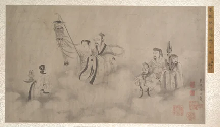 Procession af Arhats.